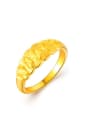 thumb Exquisite 24K Gold Plated Bowknot Shaped Copper Ring 0