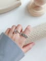 thumb 925 Sterling Silver With Antique Silver Plated Vintage Rings 2
