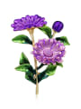 thumb Alloy With Gold Plated Exaggerated Flower Brooches 0