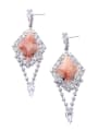 thumb Geometric Stones Wedding Accessories drop earring 2