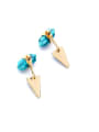 thumb Lovely Artificial Blue stud Earring 2