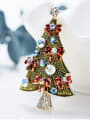 thumb Personalized Creative Christmas Tree Zircon Brooch 2