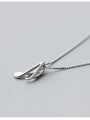 thumb 925 Sterling Silver With Platinum Plated Fashion High Heel pendant  Necklaces 3