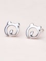 thumb 2018 Exquisite Cat Shaped stud Earring 0