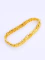 thumb Copper Alloy 24K Gold Plated Ethnic style Stamp Women Bracelet 1