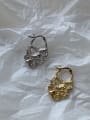 thumb 925 Sterling Silver With Gold Plated Punk Irregular Clip On Earrings 4