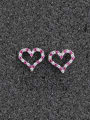 thumb 925 Sterling Silver  Love Heart Fashion And Temperament Earings 0