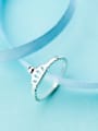 thumb Trendy Crown Shaped S925 Silver Women Ring 0