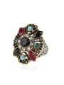 thumb Retro Ethnic style Resin stones Double Color Plated Alloy Ring 0