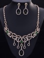 thumb Noble Bridal Accessory Two Pieces Jewelry Set 3