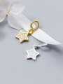 thumb 925 Sterling Silver With Silver Plated Trendy Star Charms 1