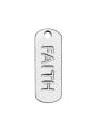 thumb Stainless Steel With Personality Irregular with some words Charms 2