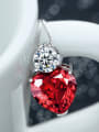 thumb Red Crystal Valentine's Day Gift Pendant 1