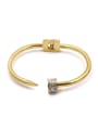 thumb Fashion Color Plated Titanium Opening Ring 0