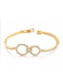 thumb Copper With Gold Plated Fashion Insect 8 Bracelets 0