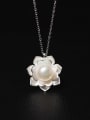 thumb Aesthetic Palace Flower Women Necklace 0