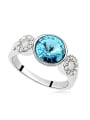 thumb Exquisite Shiny Cubic austrian Crystals Alloy Ring 1