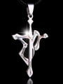 thumb Stainless Steel With Trendy Cross Sagittarius Necklaces 0