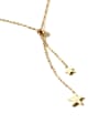 thumb Copper With 18k Gold Plated Trendy Star Necklaces 2
