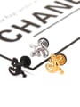 thumb Stainless Steel With Gold Plated Personality  gecko Stud Earrings 2