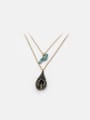 thumb Double Layer Hollow Bird's nest Necklace 0