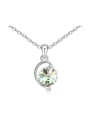 thumb Fashion Round austrian Crystal Alloy Necklace 0