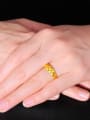 thumb Couples Gold Plated Geometric Ring 1