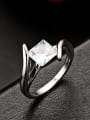 thumb Square AAA Zircons Wedding Accessories Ring 1