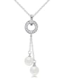 thumb Austria was using austrian Elements Crystal Necklace Pendant pearl necklace by love 2