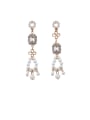 thumb Alloy With Platinum Plated Fashion Geometric Drop Earrings 0