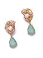 thumb Lovely Nail Artificial stones drop earring 1