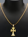 thumb Simple Cross Necklace 1