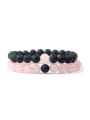 thumb Simple Style Lover Two Pieces Bracelet Set 0