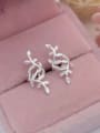 thumb S925 Silver Fashion Olive Leaves Ear Clips And Ring 0