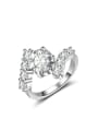 thumb Fashion Cubic AAA Zirconias Copper Ring 0
