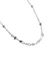 thumb 925 Sterling Silver With Smooth Simplistic Heart Necklaces 4