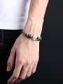 thumb Retro style Personalized Titanium Artificial Leather Bracelet 1
