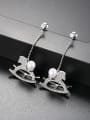 thumb AAA zircon carousel earrings 2