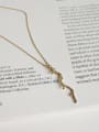 thumb Sterling silver 18K-plated branch Necklace 0