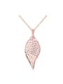 thumb Personalized Hollow Leaf Women Necklace 0