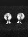 thumb Tiny Fish 925 Sterling Silver Stud Earrings 0