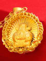 thumb Copper Alloy 24K Gold Plated Ethnic style God of Fortune Pendant 2