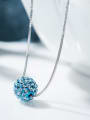thumb S925 Silver Crystal Necklace 3