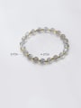 thumb 925 Sterling Silver With Gold Plated Simplistic Charm Bracelets 4