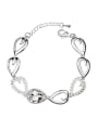 thumb Fashion austrian Crystal Water Drop Alloy Bracelet 1