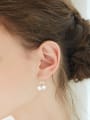 thumb Fashion Opal stone Beads Marquise Zirconias Copper Earrings 1