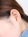 thumb Hollow Six-pointed Star stud Earring 1