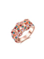 thumb Elegant Multi-color Austria Crystal Ring 0