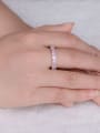 thumb Pink Zircon Multistone ring 1