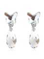 thumb Fashion Water Drop Butterfly austrian Crystals Alloy Stud Earrings 2